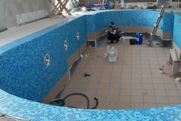 Отделка чаши бассейна: обзор материалов, технологии в Санкт‑Петербурге